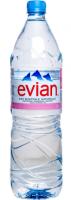 Вода «Evian» 1.5 литра, без газа, пэт, 6 шт. в уп. картинки